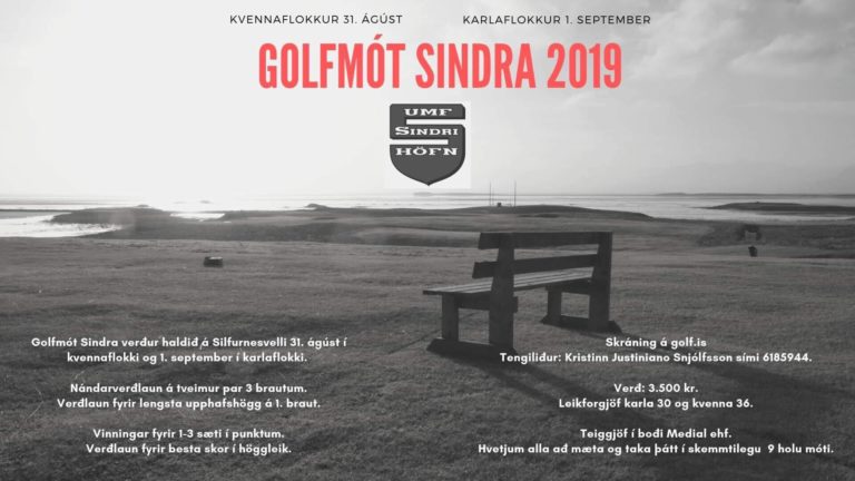 Read more about the article Golfmót Sindra