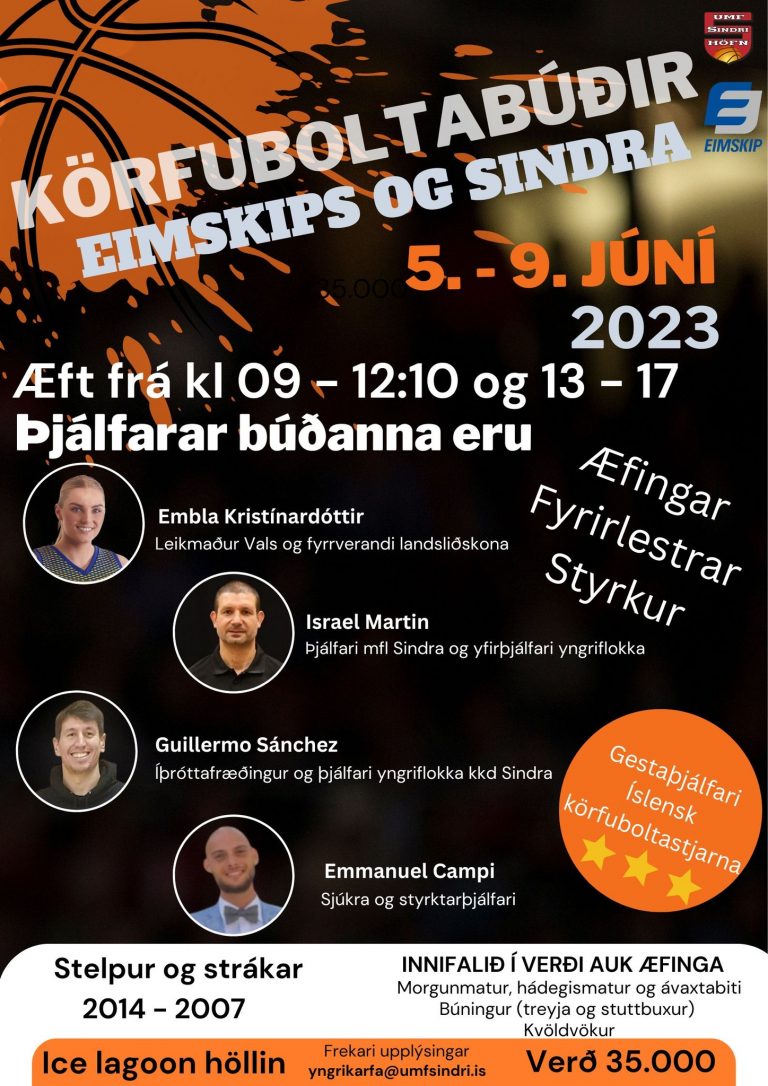 Read more about the article Körfuboltabúðir Sindra