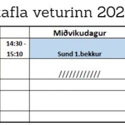 Stundatöflur 2023-2024