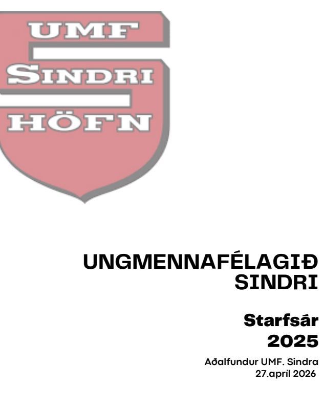 Read more about the article Ársskýrslur og reikningar starfsársins 2025 ** Uppfært